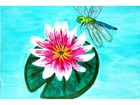 Dragonfly Water-Lilly