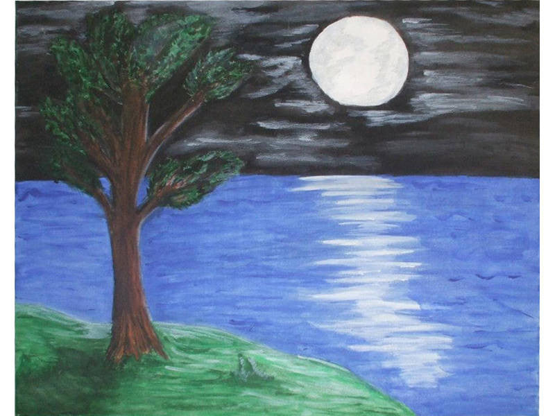 Tree By Moonlight